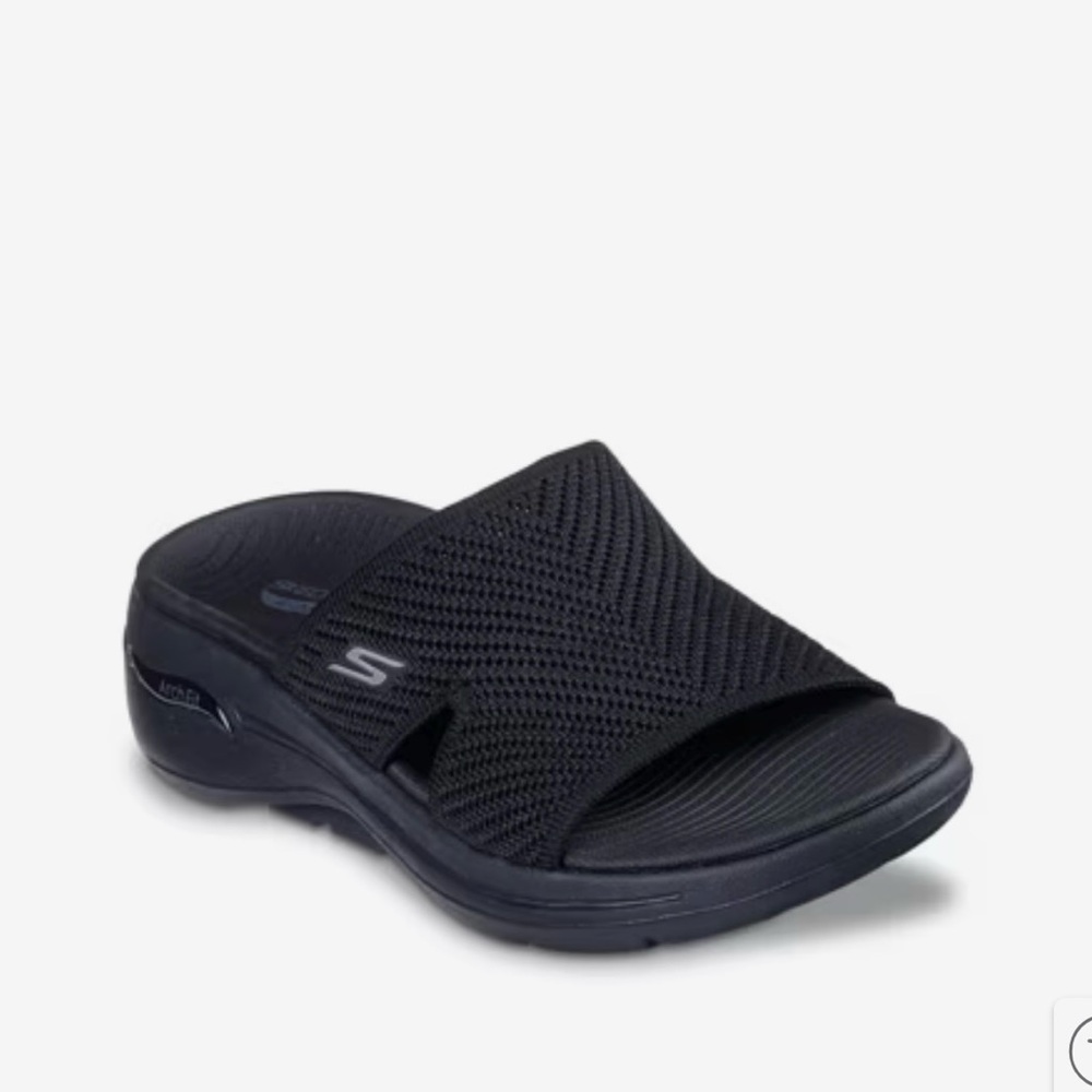 Skechers GO Walk Arch Fit Allure Wedge Sandal Women Size 8